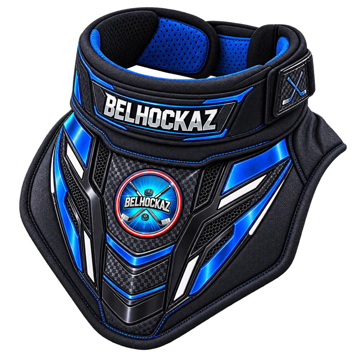 Protection de la nuque et du cou pour le hockey sur glace