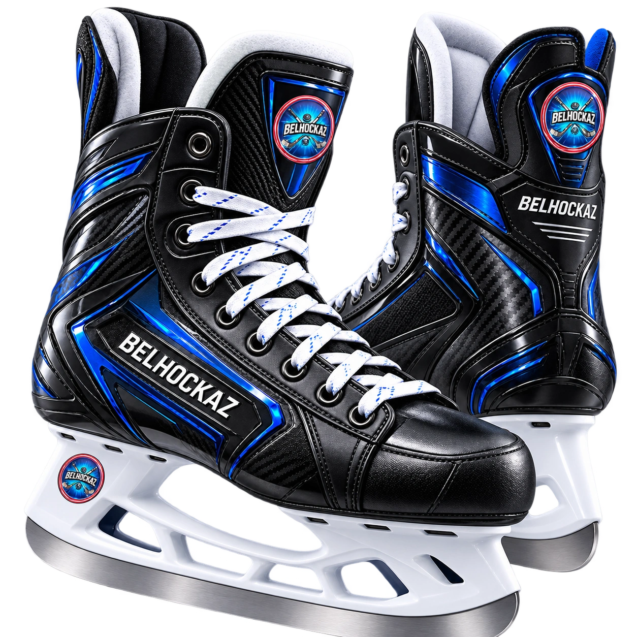 Paire de patins de hockey sur glace