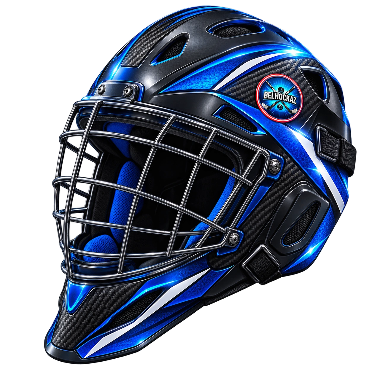 Casque de gardien de hockey sur gazon