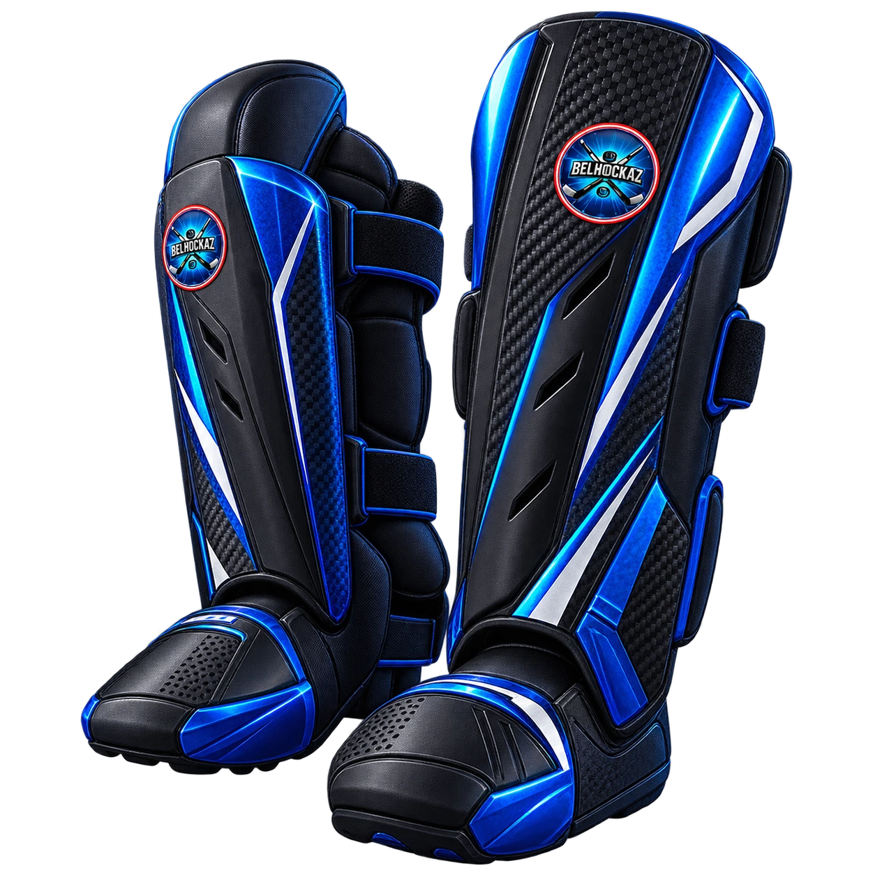 Paire de jambières de gardien de hockey sur gazon