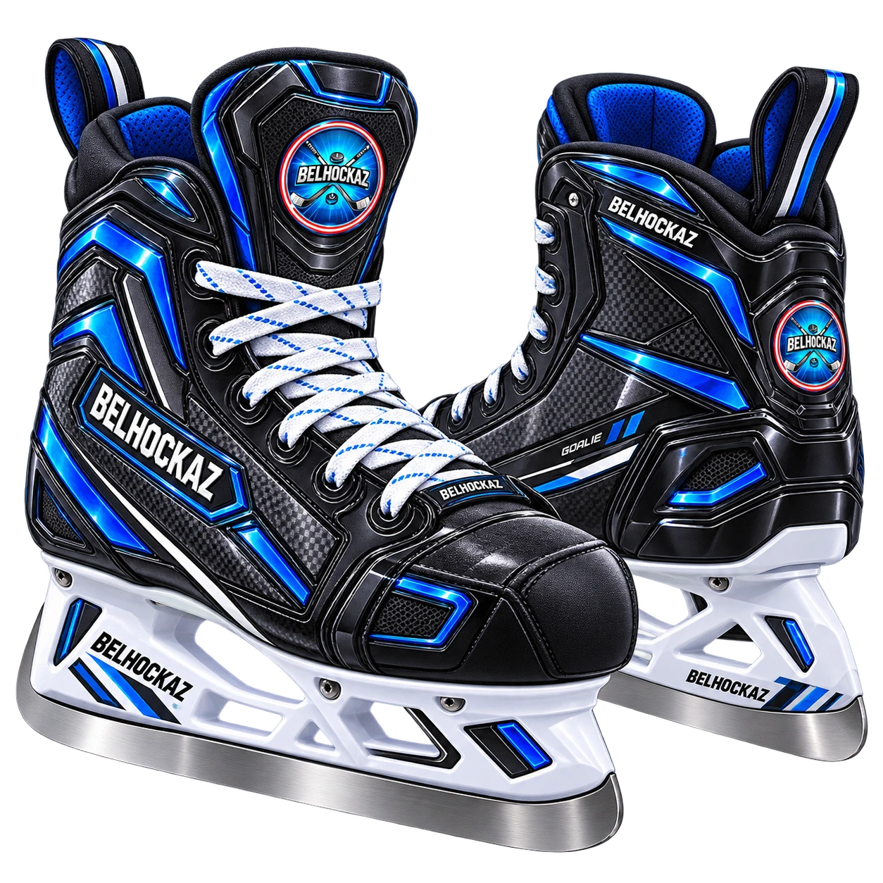 Patins spécifiques de gardien de hockey