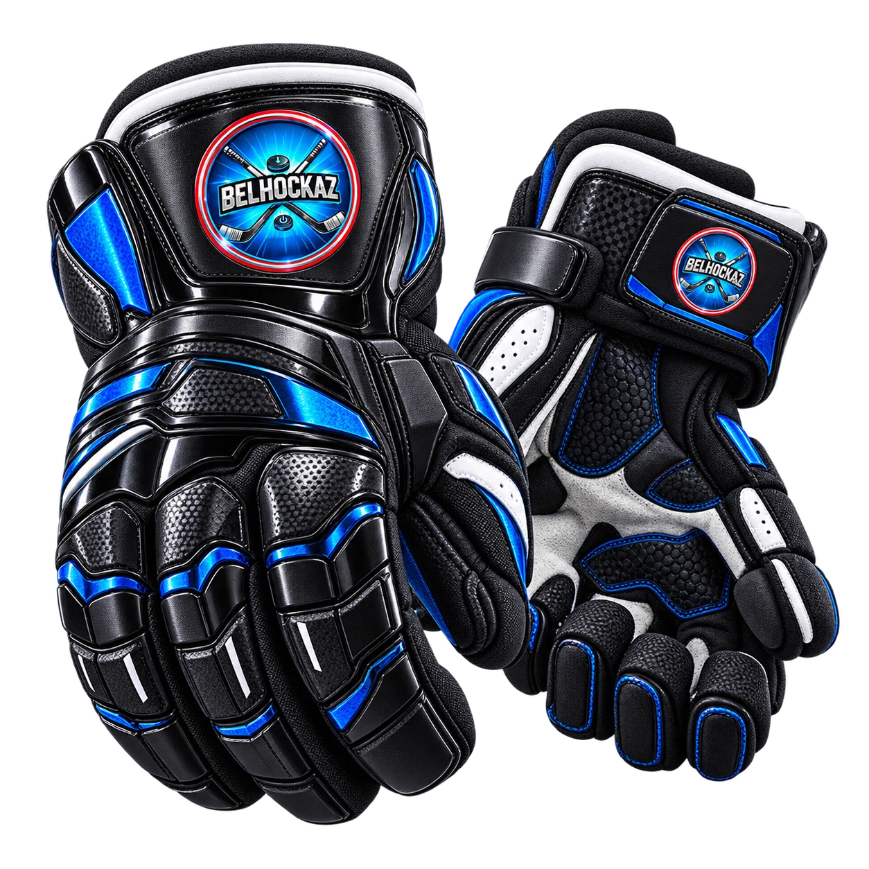 Paire de gants moderne de para-hockey