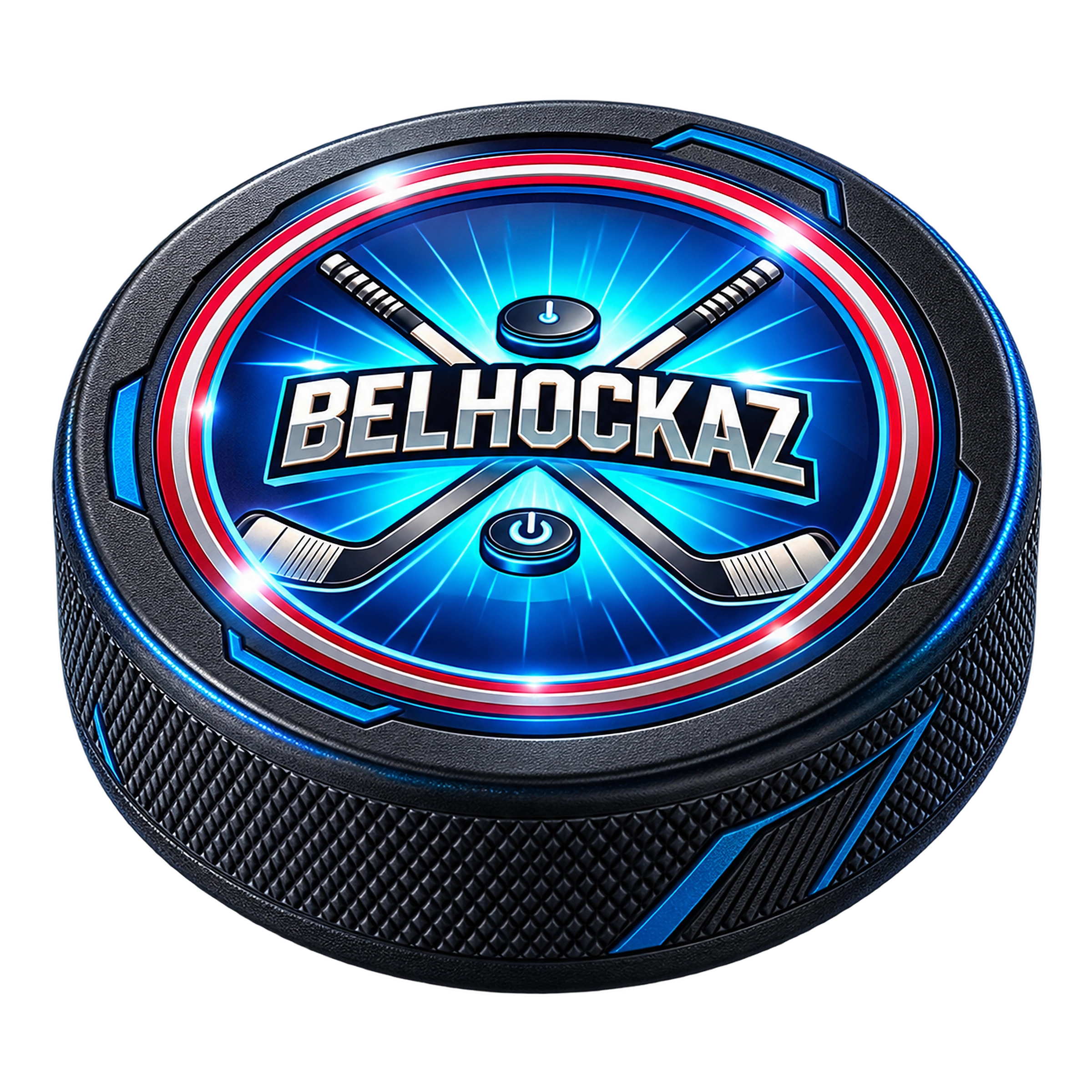 Rondelle moderne utilisée en para-hockey sur glace