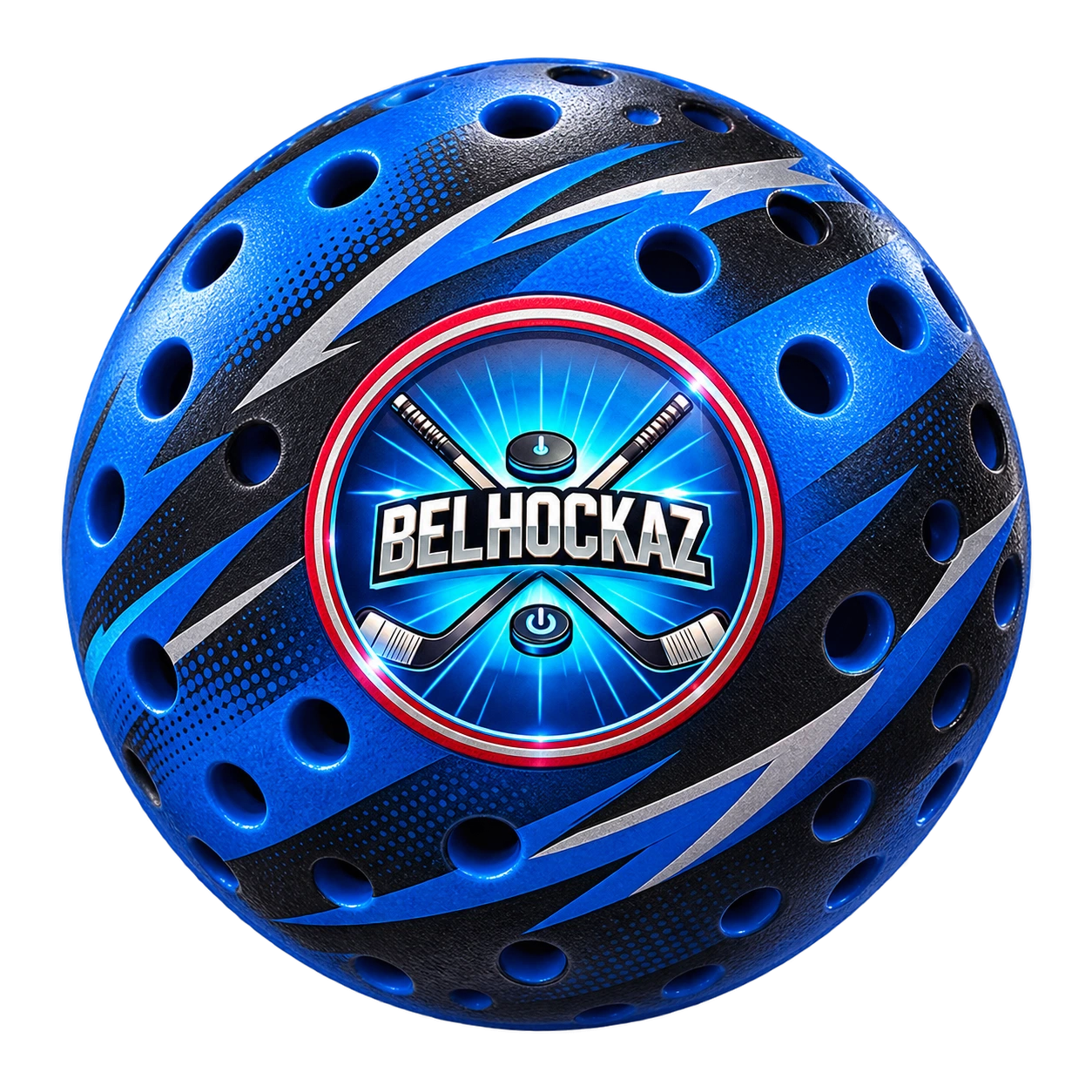 Balle moderne de street et ball hockey