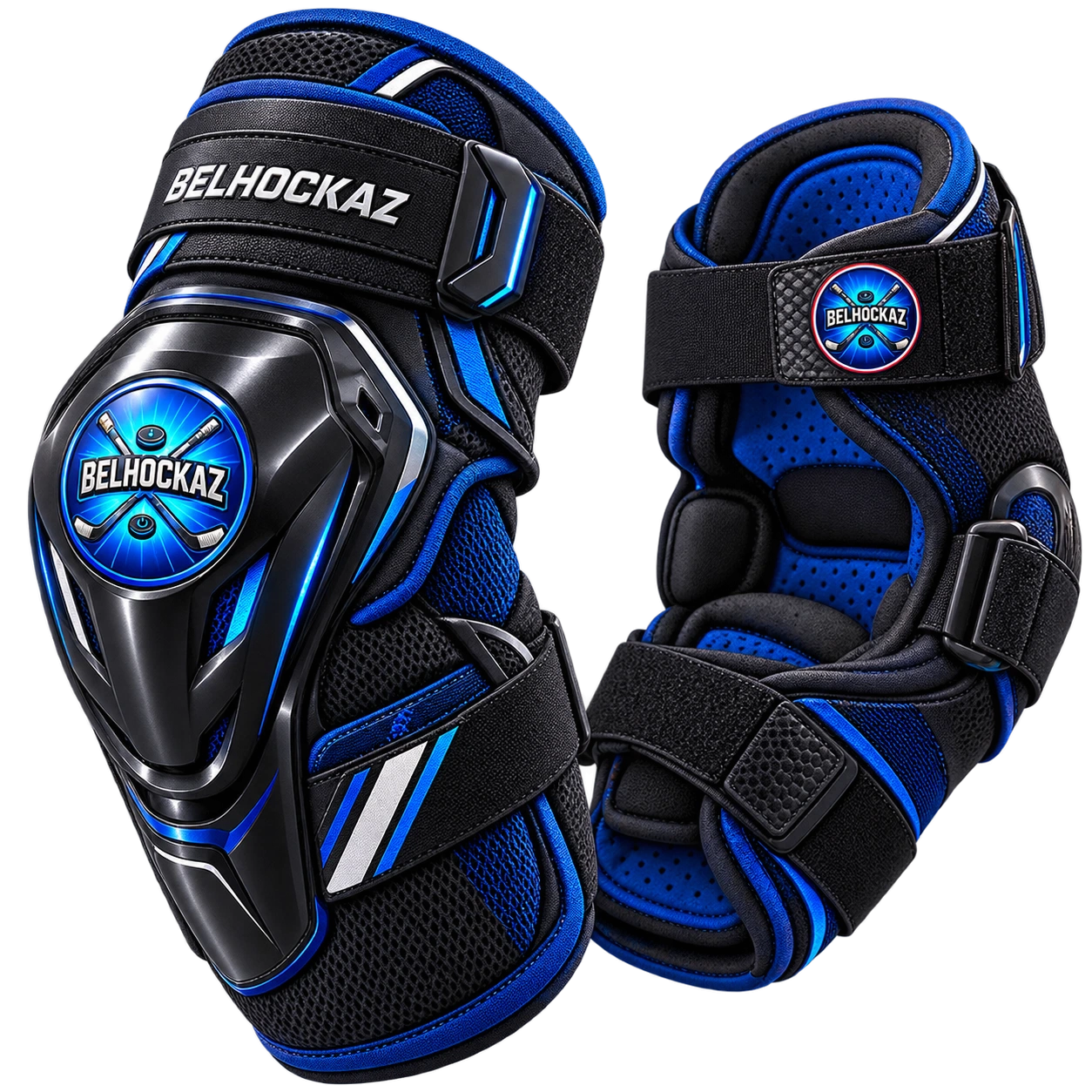 Paire de coudières de street hockey