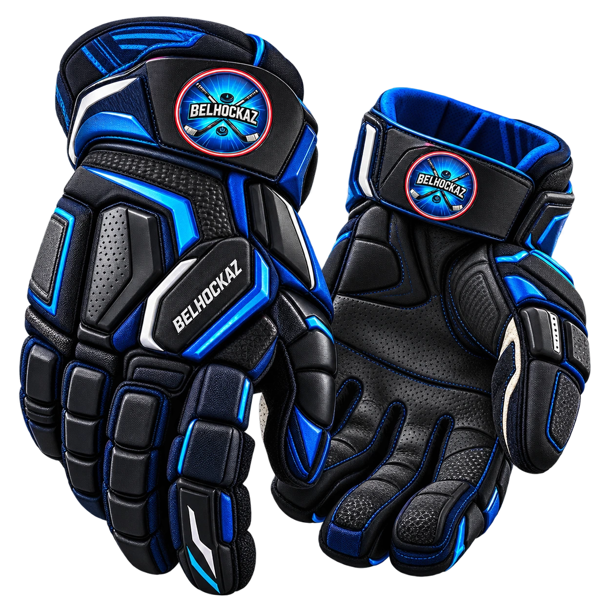Paire de gants moderne pour le street hockey organisé