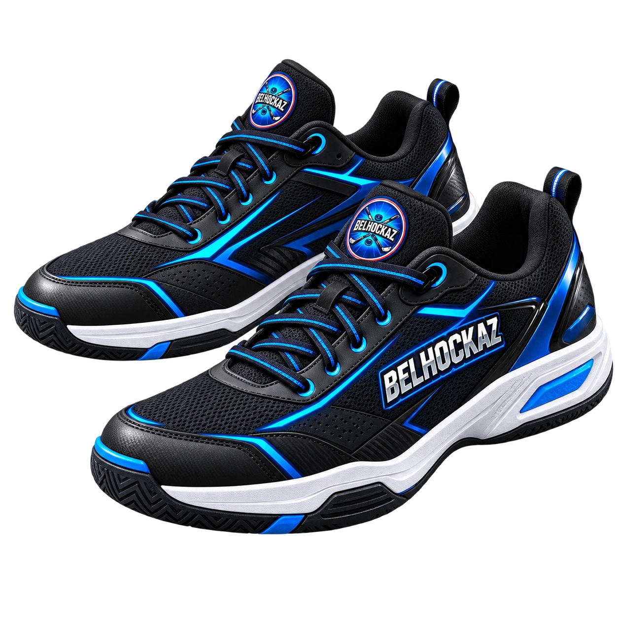 Paire de chaussures pour jouer au street hockey à pied